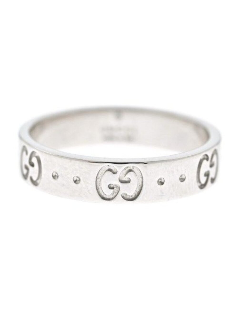 Gucci Icon Ring 18K White Gold 750